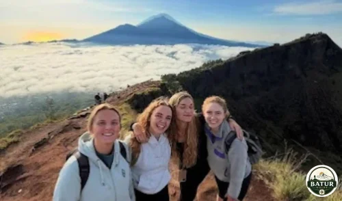 Romantic Sunrise Trekking Mount Batur Creates Lasting Memories